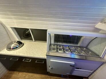 qurasdirilan soba: Mobil Food Truck / Səyyar kafe üçün minivan tipli xüsusi qurğu - Tam — 5