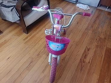 Uşaq velosipedi – Luda Sport Kids Pilot - Rəng: çəhrayı-ağ, naxışlı — 2