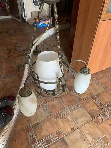 Свечи: Люстра, 4 лампы, Металл — 5