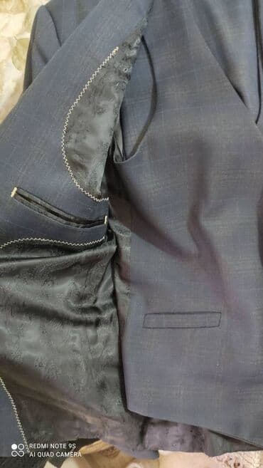 kişi ucun klassik qara kostyum: Kostyum yeni kimidir.cox az geyinilib.100 man.parca İtaliya — 1