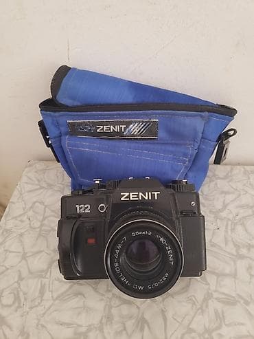 silver et ceken: Zenit 122 film fotoaparatı + orijinal daşıma çantası - 35 mm SLR — 1