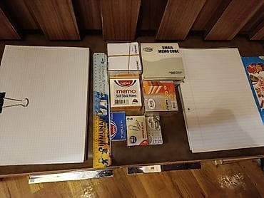 Настольные наборы: Dəftərxana və məktəb ləvazimatları dəsti.qiymetler ferqlidi Tərkib: - — 1