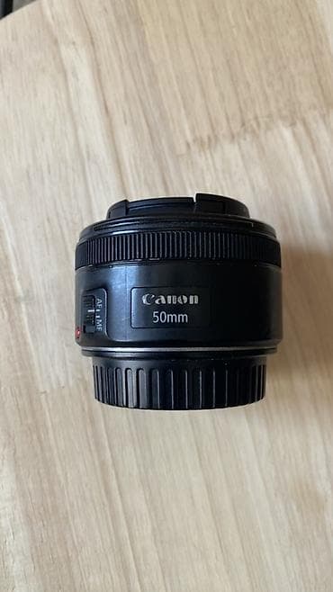 Elektronika: Linza Canon EF 50mm f/1.8. (obyektiv) Başqa kamera keçdiyim üçün — 5