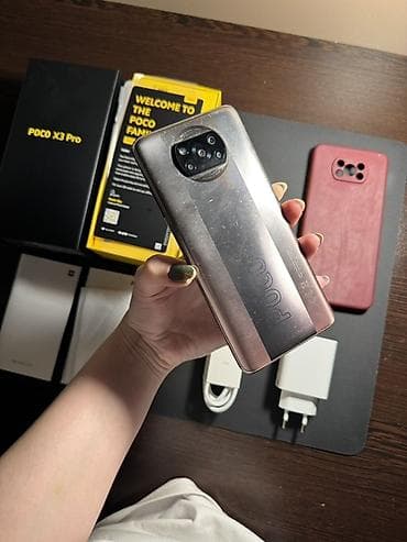 s1 telefon: Poco X3 Pro, 128 GB, rəng - Qızılı, Sənədlərlə — 2
