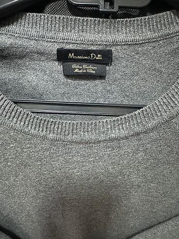 u s polo: Sviter, Massimo Dutti, L, rəng - Boz — 2