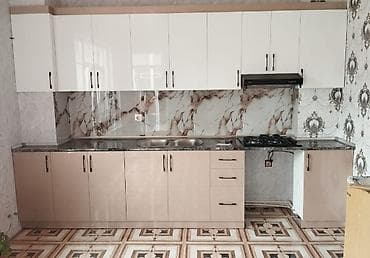 Müxtəlif üslublarda, müxtəlif materiallardan hazırlanmış mətbəx