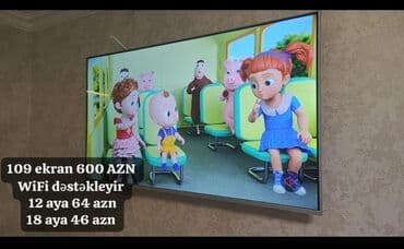 tv wifi qosmaq: Yeni Televizor Samsung Pulsuz çatdırılma, Rayonlara çatdırılma — 8