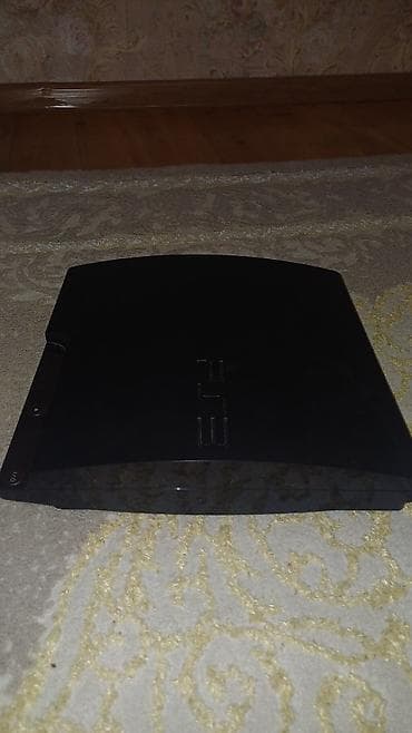 165 ekran tv: Sony PlayStation 3 Slim oyun konsolu (PS3) - Rəng: Qara - Daxili — 1