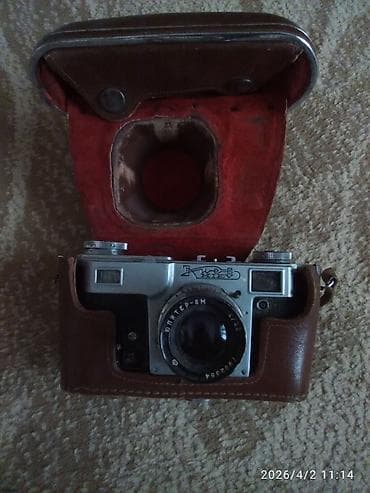 yupiter yp 333: Vintage “Zorkiy-4” fotoaparatı + orijinal dəri futlyar - İstehsal — 10