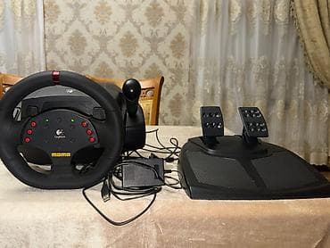 kompütür: Logitech MOMO Racing Force Feedback sükan dəsti (PC) - Platforma: PC — 3