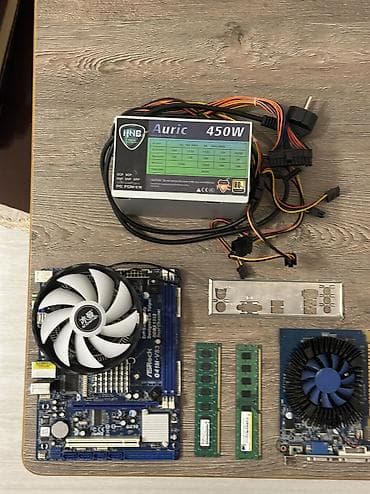 plata xarab: Ana Platası ASRock G41M-VS3, İşlənmiş — 1