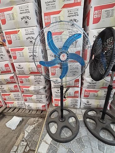 CROWN 18” döşəmə ventilyatoru - 18 düym (45 sm) diametrli başlıq — 1
