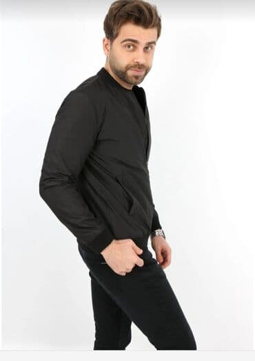 kişi geyim: Kurtka, Bomber, Payız, M — 4
