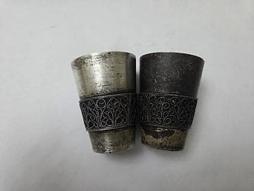 Rümkalar, rəng - Gümüşü, 6 ədədli dəst — 7