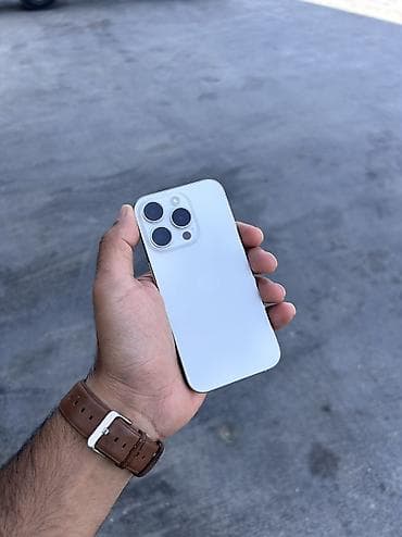 IPhone 15 Pro, 128 GB, White Titanium, Zəmanət, Simsiz şarj, Face ID lalafo.az -da IPhone 15 Pro, 128 GB, White Titanium, Zəmanət, Simsiz şarj, Face ID