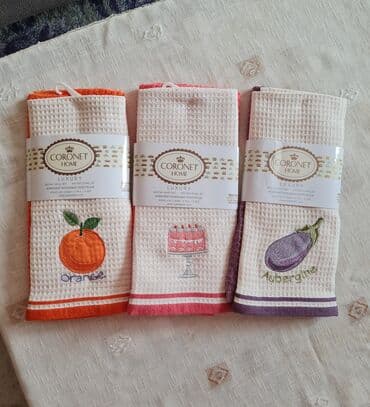 Mətbəx üçün Yeni rəng - Ağ Pambıq Dəsmal, Ünvandan götürmə