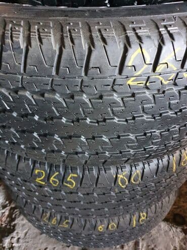 qazan disk: Təkər 265-60-18 bricistone əla vəziyyətdə mantaj balans hədiyyə — 2