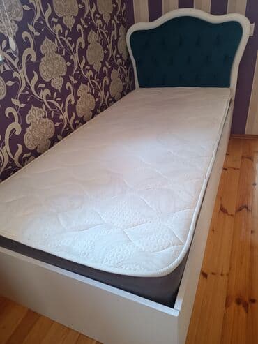 Təknəfərlik çarpayı, Bazasız, Matras ilə, Siyirməsiz