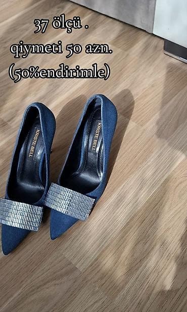 Brend: Kriste Bell Model: Qadın klassik yüksəkdaban tufli Ölçü: 37