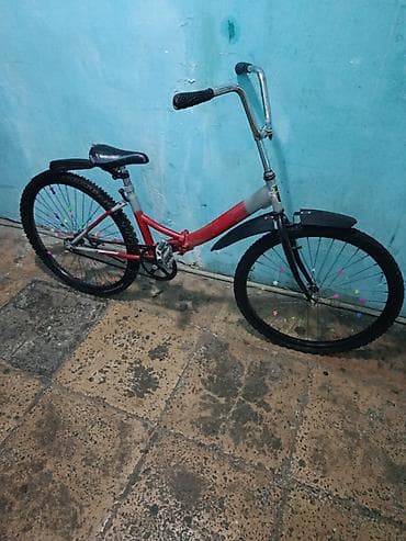 Şəhər velosipedləri: Şəhər və yüngül off-road üçün klassik tipli velosiped. yiğilib qatlama — 4
