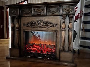 demir pec: Kamin Peçi, İşlənmiş, yanacaq - Elektrik, Ünvandan götürmə — 2