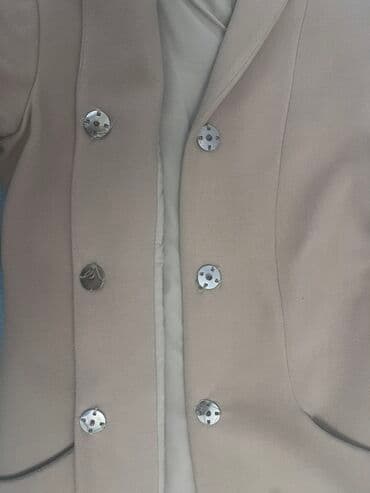 palto qadın üçün: Palto, Adl, XS, rəng - Bej — 4