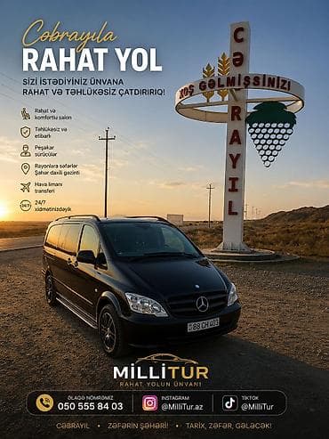 bakı qebele avtobus: Minivan, 8 Oturacaq — 3