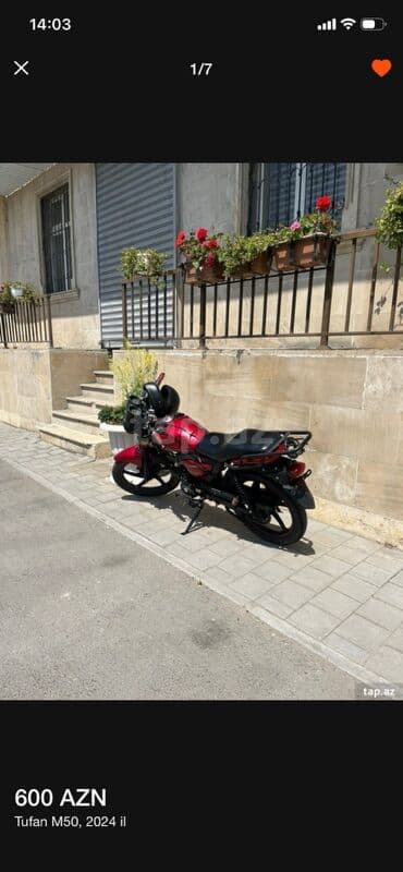 Kommersiya nəqliyyat vasitələri: Tufan - M50, 50 sm3, 2024 il — 3