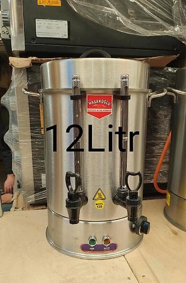 Samovar elektrik samovar tok samovari Hasanoglu Turk istehsali iki qat — 1