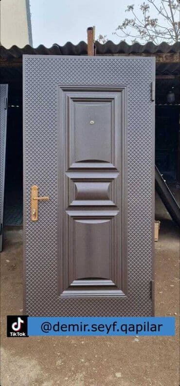 dəmir giriş qapıları: Seyf qapılar Münasib qapılar Dəmir qapı Ev qapıları Çol qapısı — 9