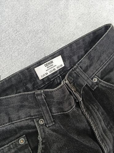 duyməli: Cinslər, Bershka, rəng - Qara — 3