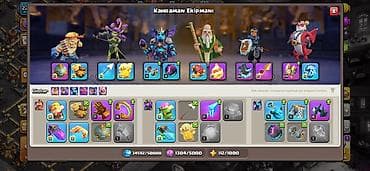 qrazella qizil: Clash of Clans hesabı – yüksək səviyyəli, tam inkişaf etmiş kənd və — 3
