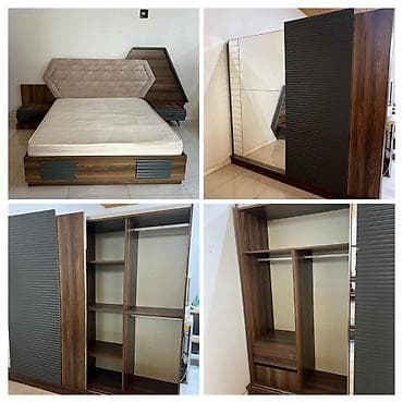 yatağ: İkinəfərlik çarpayı, Dolab — 1