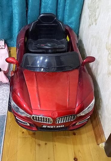 ucuz masinlar: Uşaq elektrik maşını – WMT-8988 model - Rəng: metalik qırmızı - — 1