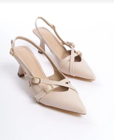 Ölçü: 37, rəng - Bej, Yeni