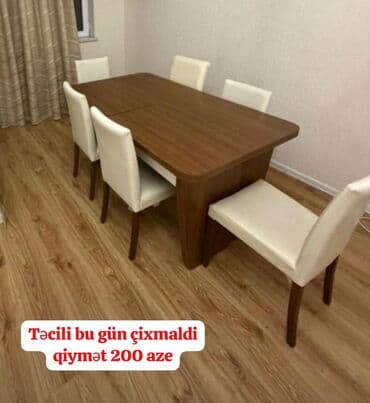 Столы: ✨ MASA DƏSTİ SATILIR 📦 Köç səbəbilə bu gün çıxmalıdır! 💰 Qiymət: 200 — 1