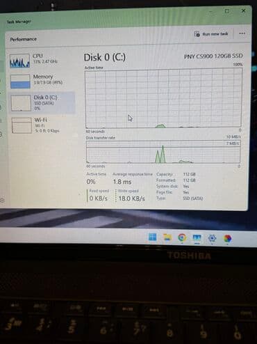 notebook core 2: Б/у Toshiba, 15.6 ", Intel Core i3, 128 ГБ, Самовывоз, Платная доставка, Доставка в районы — 8