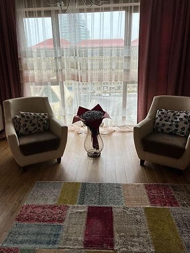 studio menziller: İcarəyə verilir 2 otaqlı yeni tikili 123 m², Şah İsmayıl Xətai m — 2