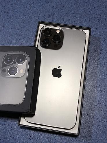 sol qulaqda ses: IPhone 13 Pro Max, 128 GB, Graphite, Face ID — 1