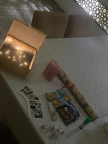 oglan ucun hediyeler: Hədiyyə qutusu, rəng - Sarı — 3