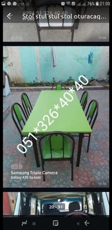 taburetka satilir: Masa ve oturacaq destleri stol stul Stul oturacaq stullar stol stul — 11