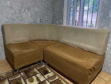 Künc divan dəsti - L formalı, 3 moduldan ibarət künc divan - Rəng — 1