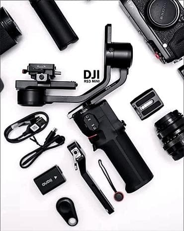 DJI RS 3 Mini — yüngül və portativ 3 oxlu kamera stabilizatoru Əsas