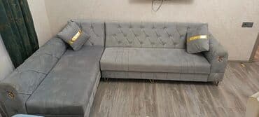 Künc divan, İşlənmiş, Açılan, Bazalı, Parça, Çatdırılma yoxdur