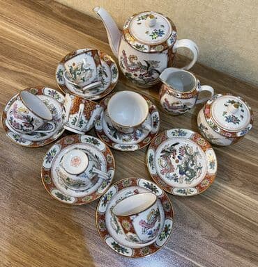 сервизы: Çay dəsti, Farfor — 2