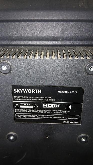 tlvzor: Televizor Skyworth LED ekran 32" HD (1366x768) — 3