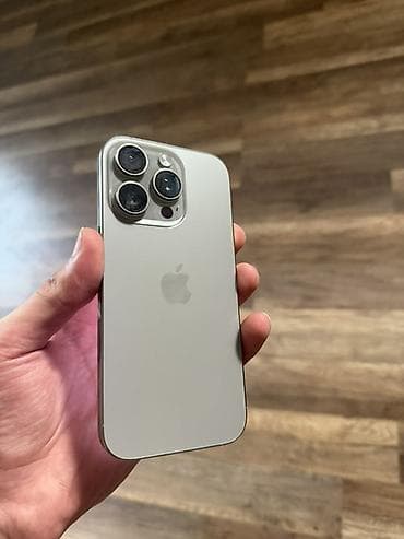 tablet mini 6: IPhone 16 Pro, 128 GB, Natural Titanium, Zəmanət, Simsiz şarj, Face ID — 1