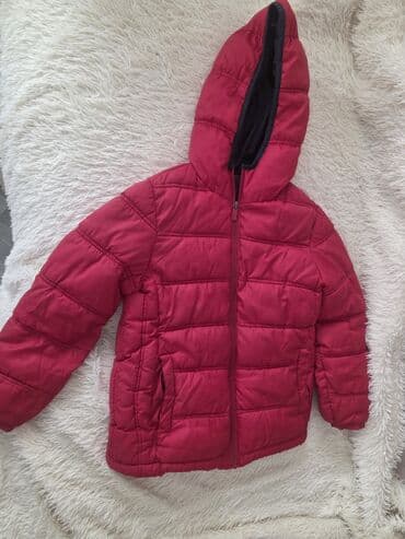 детские вещи из плюшевой пряжи: Uşaq üçün iki ədəd qalın qış üst geyimi dəsti. 1) H&M brendi, ağ — 9