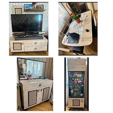 İşlənmiş, Komod, Masa və oturacaqlar, TV altlığı