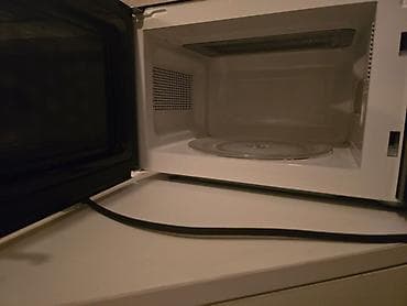 Микроволновка Hoffmann, С микроволнами, цвет - Черный, Новый — 2